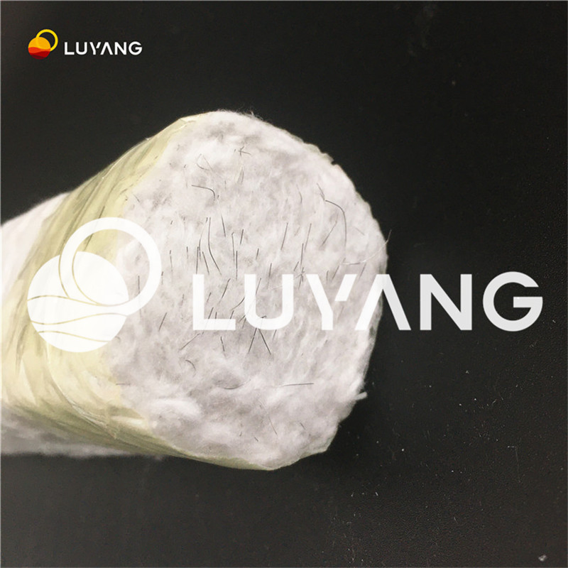 Refractory High Temperature Fibre Woven Textiles Thermal Insulation Ceramic Fiber Braided Round Square Rope for Door Seal Stove with Stainless Steel Ss Wire