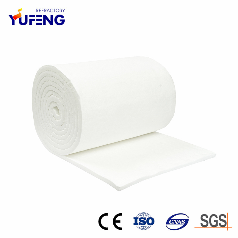 Contains No Binder Fire Resistant Thermal Insulation Ceramic Fiber Blanket with CE Certification