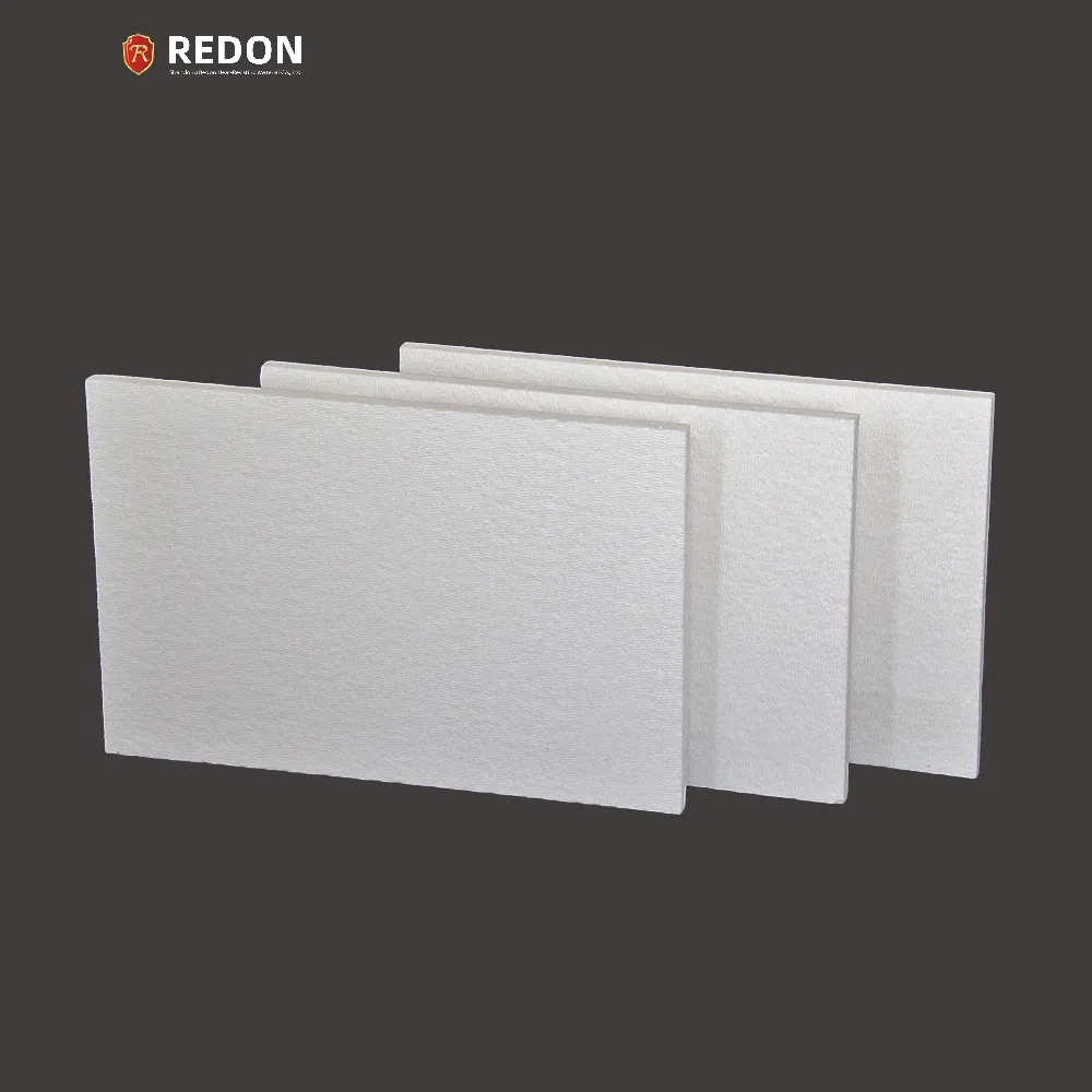 Ceramic Fiber Board 1430c Zirconium Fiber Refractory Heat-Resistant Back Lines Insulation Board for The Kilns