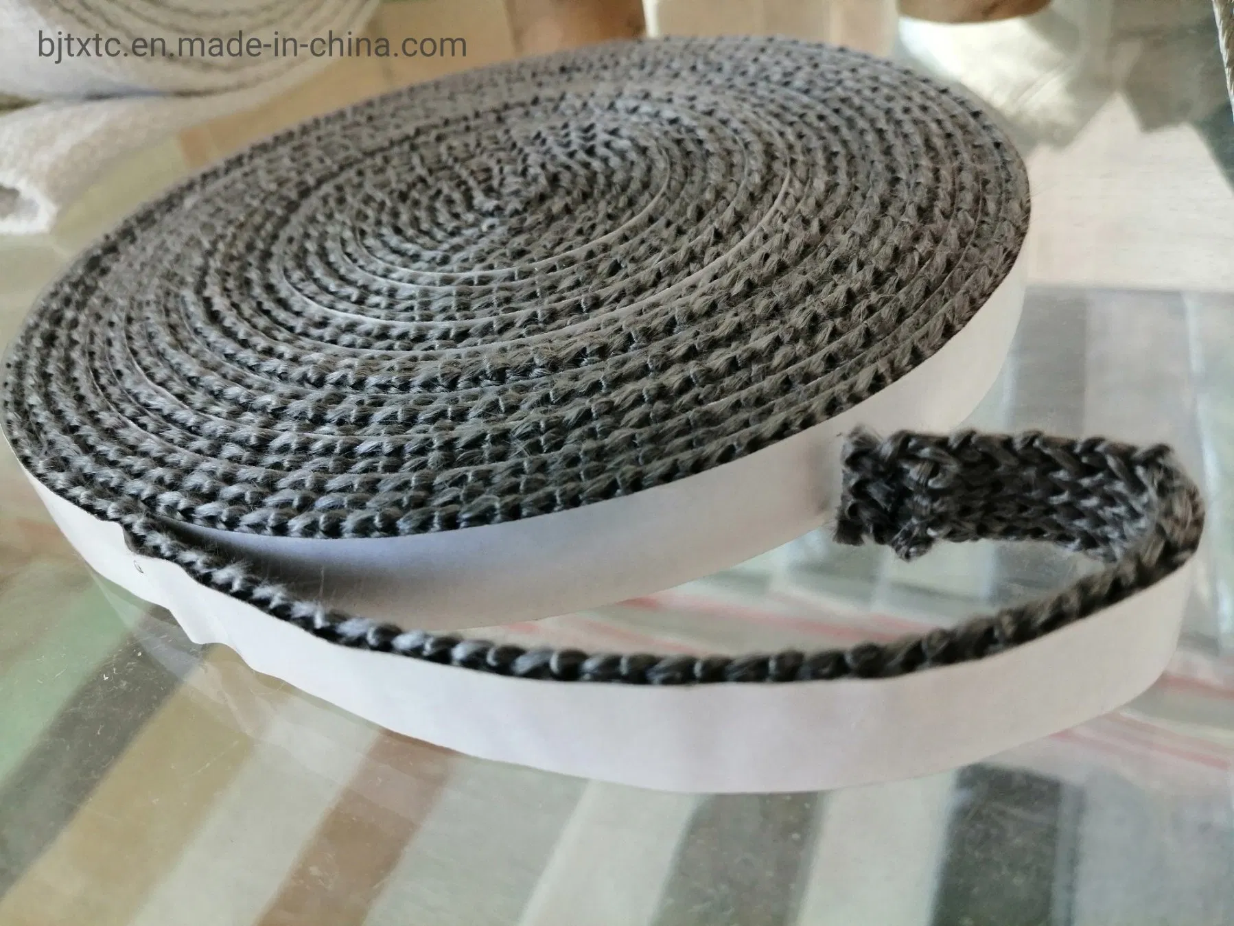 Heat Treated Glass Fiber Knitted Tape for Thermal Insulation