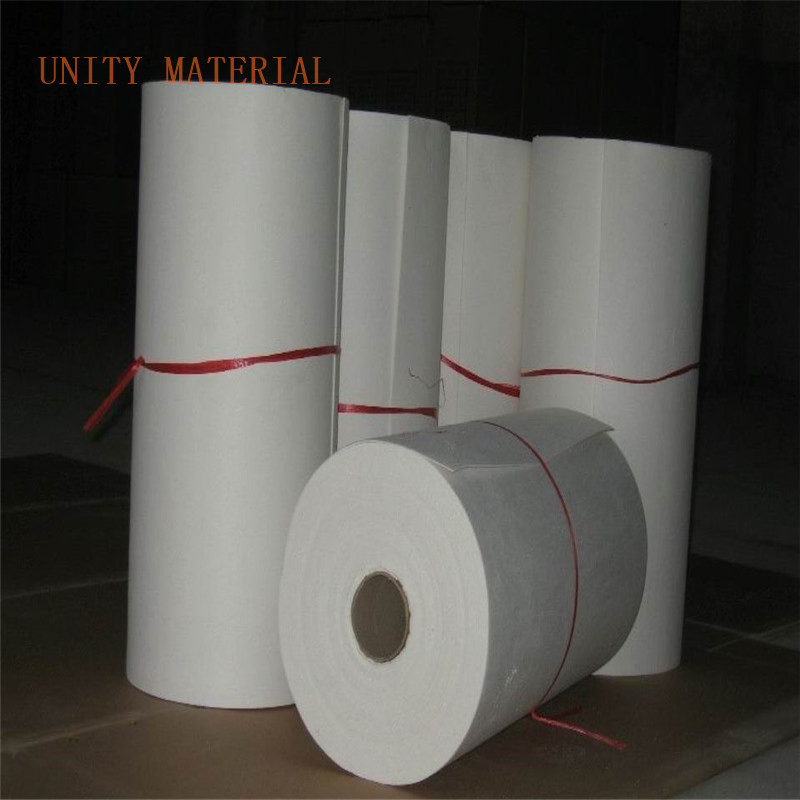 1.5mm 0.6mm-6mm 100 Cotton Thick Thermal Insulation Paper Ceramic Fiber Paper