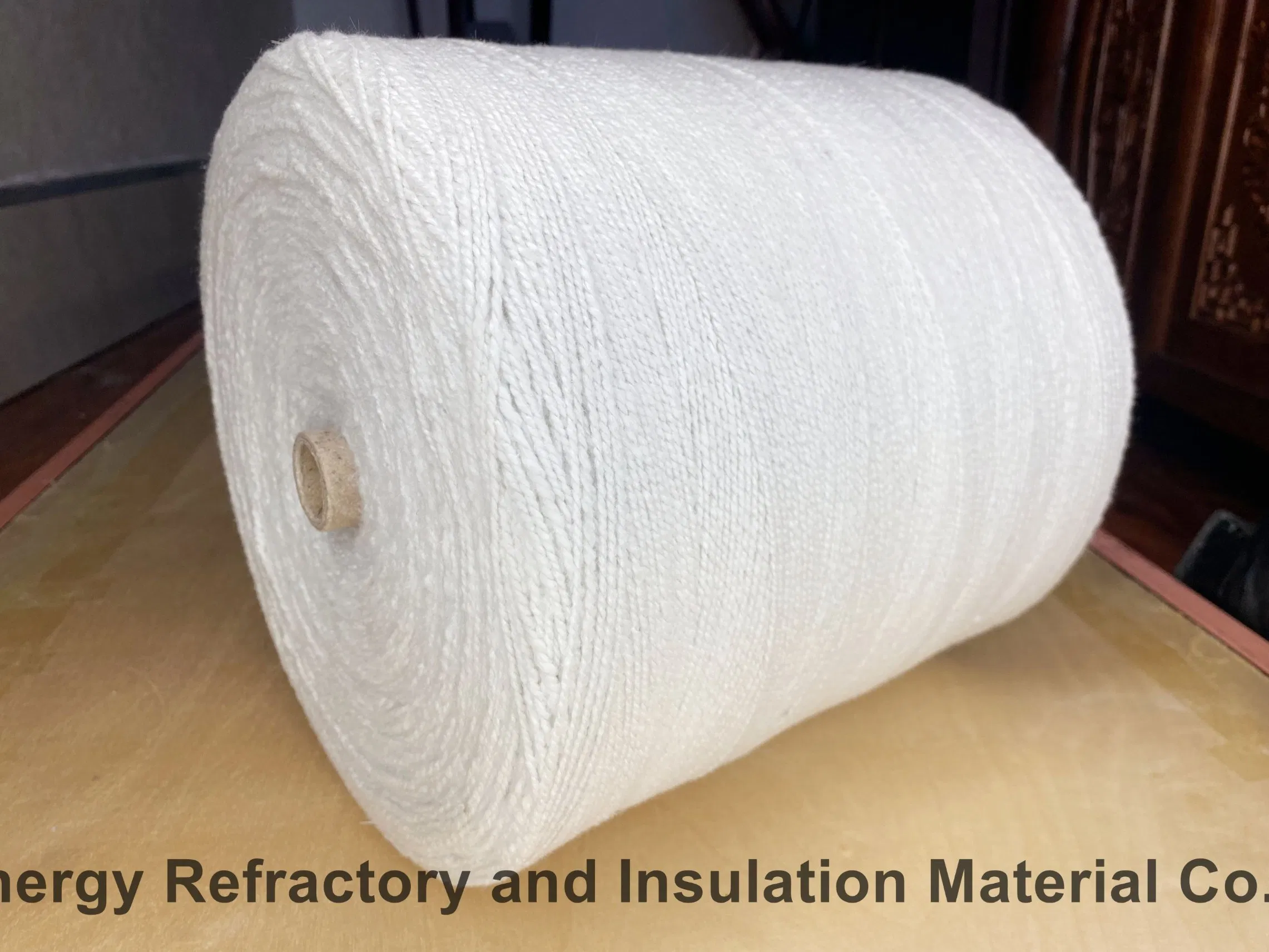 Greenergy Heat Insulation Refractory Ceramic Fiber Ceramic Fibre Yarn Ceramic Fiber Yarn