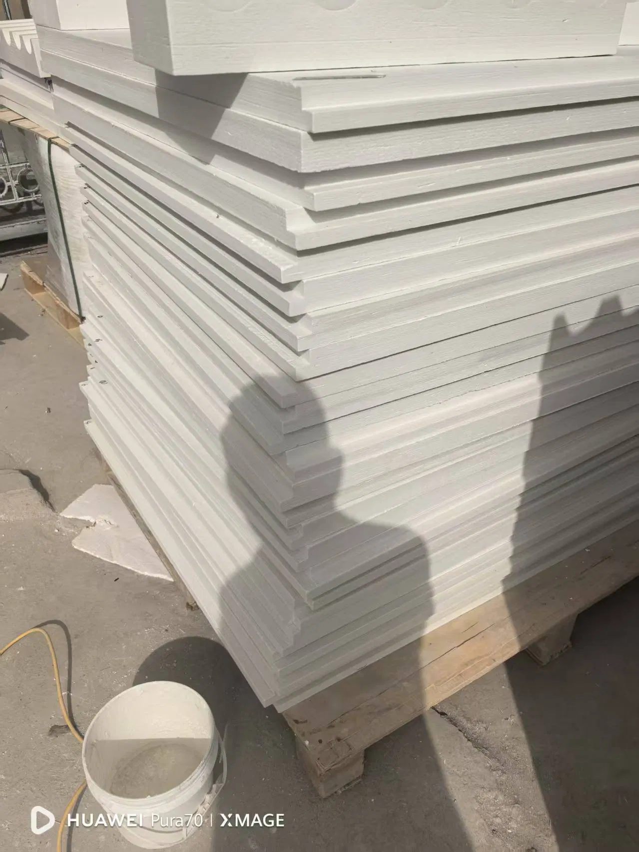 Fireproof Aluminum Silicate Ceramic Fiber Sheet Vacuum Formed Refractory Ceramic Fiber Board