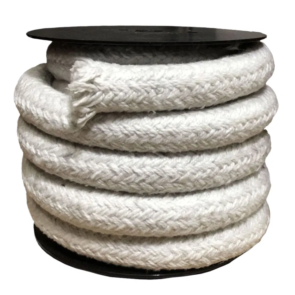 Ceramic Fiber Fibre Braided Twisted Packing Rope
