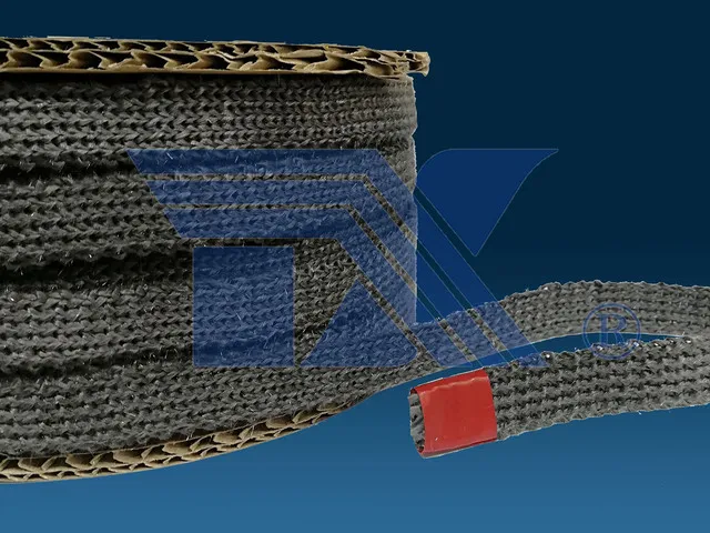 Heat Treated Glass Fiber Knitted Tape for Thermal Insulation
