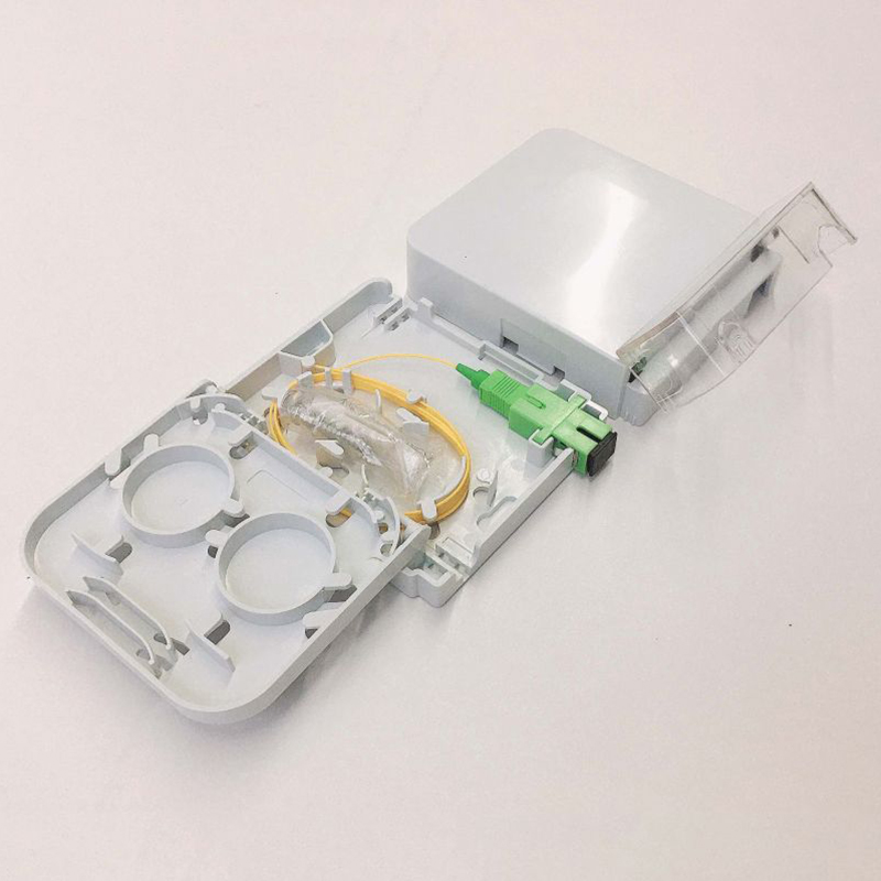 Wholesale 1 port SC simplex adapter fiber optic terminal box face plate socket Supplier, Factories