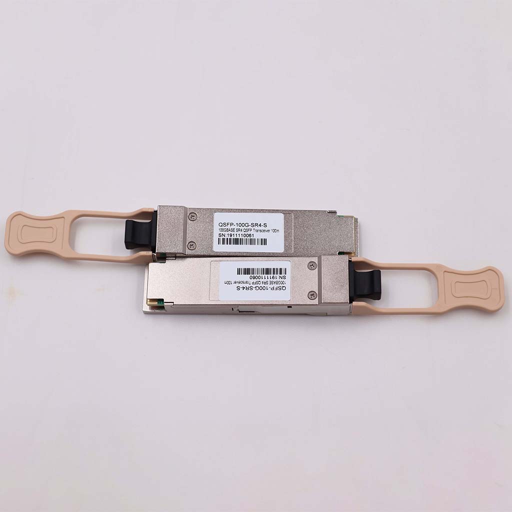China Cisco Compatible 100GBASE-SR4 QSFP28 850nm 100m DOM MPO-12/UPC MMF Optical Transceiver Module, Breakout to 4 x 25G-SR with DDM Pricelist, Products