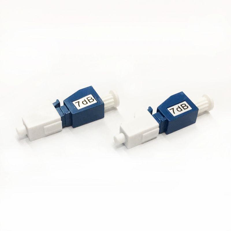 OEM LC/UPC Male To Female 7dB Fixed Type  Fiber Optic Attenuator Manufacturers, Factories