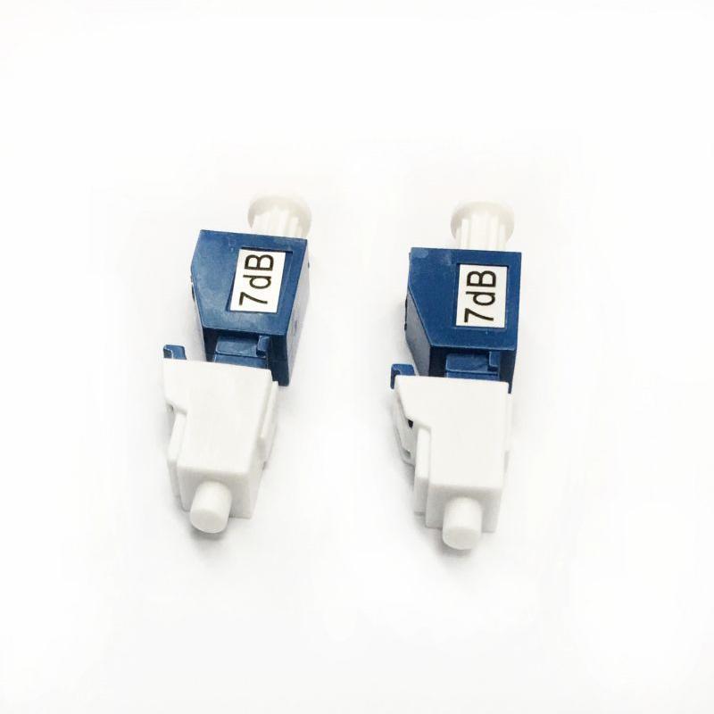 OEM LC/UPC Male To Female 7dB Fixed Type  Fiber Optic Attenuator Manufacturers, Factories