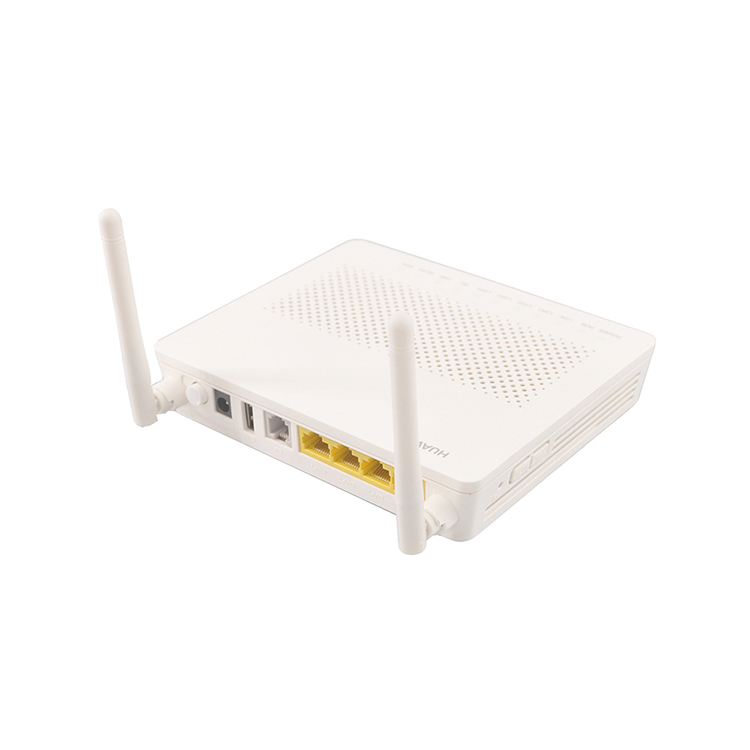 OEM FTTH fiber optic network router Huawei HG8546M GPON ONU 4LAN 1 Voice WIFI 2 Antenna GPON ONU Supplier, Products
