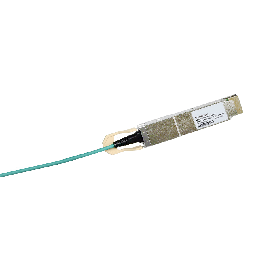 China 400Gb/s QSFP-DD to 2x200G QSFP56 AOC Active Optical Cable MMF  Manufacturers, Product