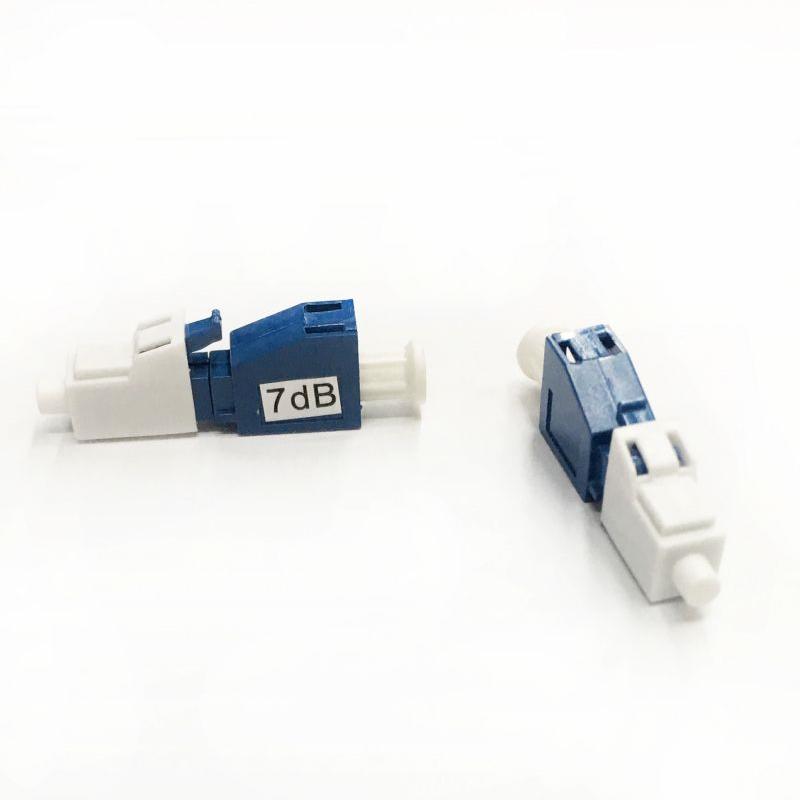 OEM LC/UPC Male To Female 7dB Fixed Type  Fiber Optic Attenuator Manufacturers, Factories