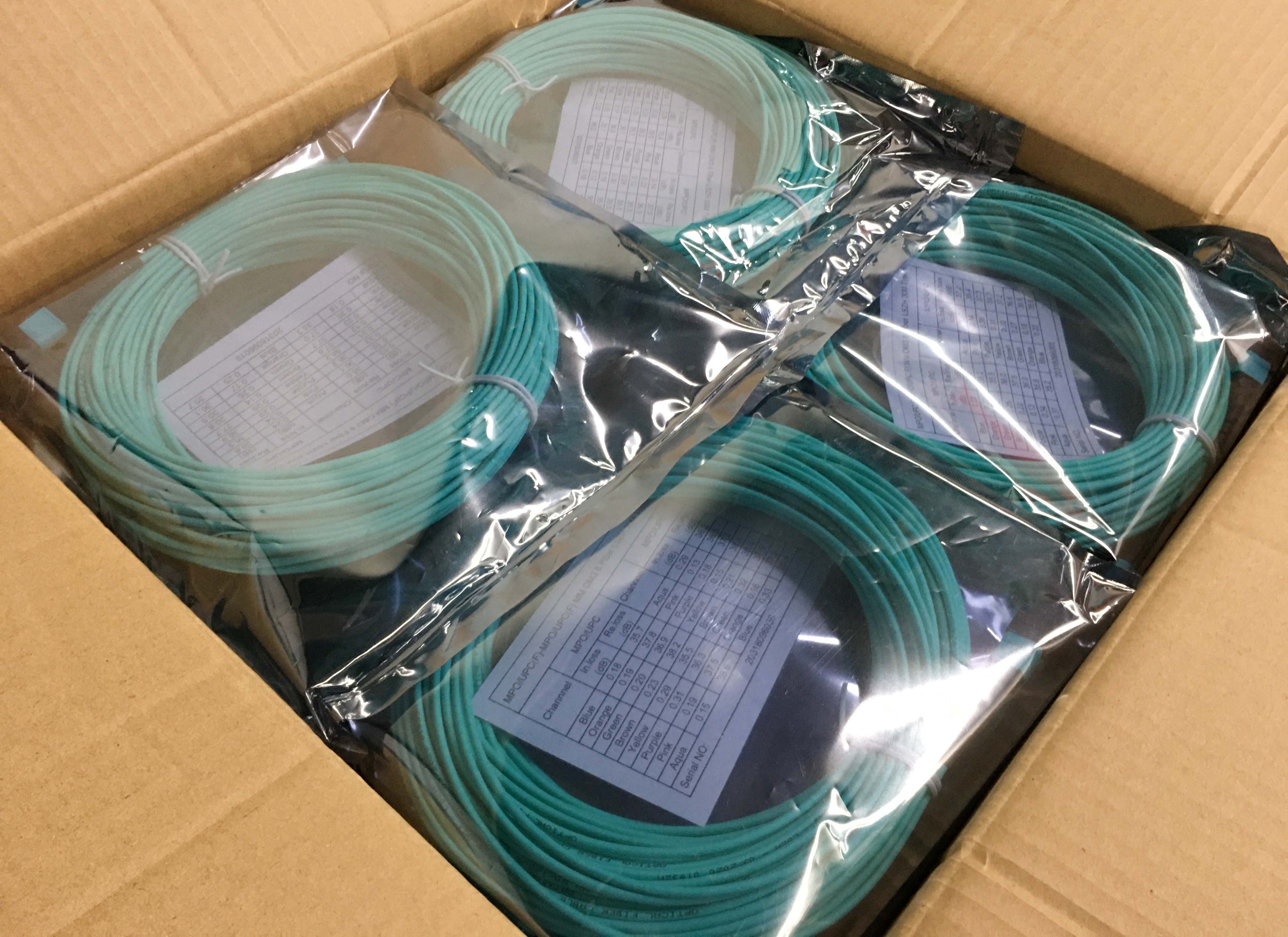 Cheap MTP 8 / MPO 8 APC Single Mode SM 8fibers Optical Fiber Patch Cable  Factory, Quotes