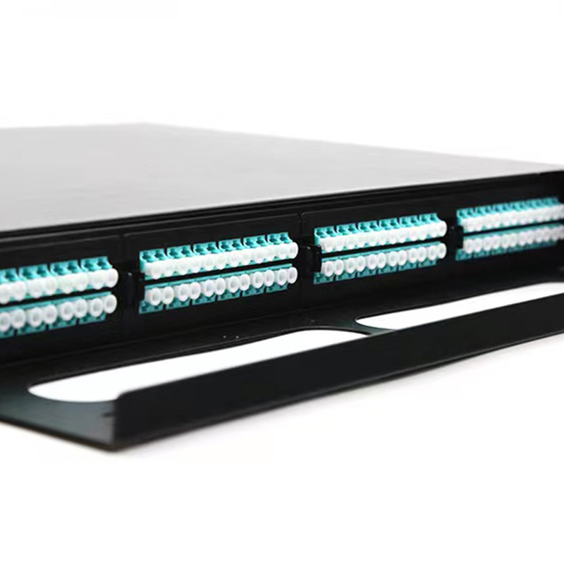 OEM High Density 96fo MPO Fiber Optic Patch Panel with 4 modules Supplier, Suppliers