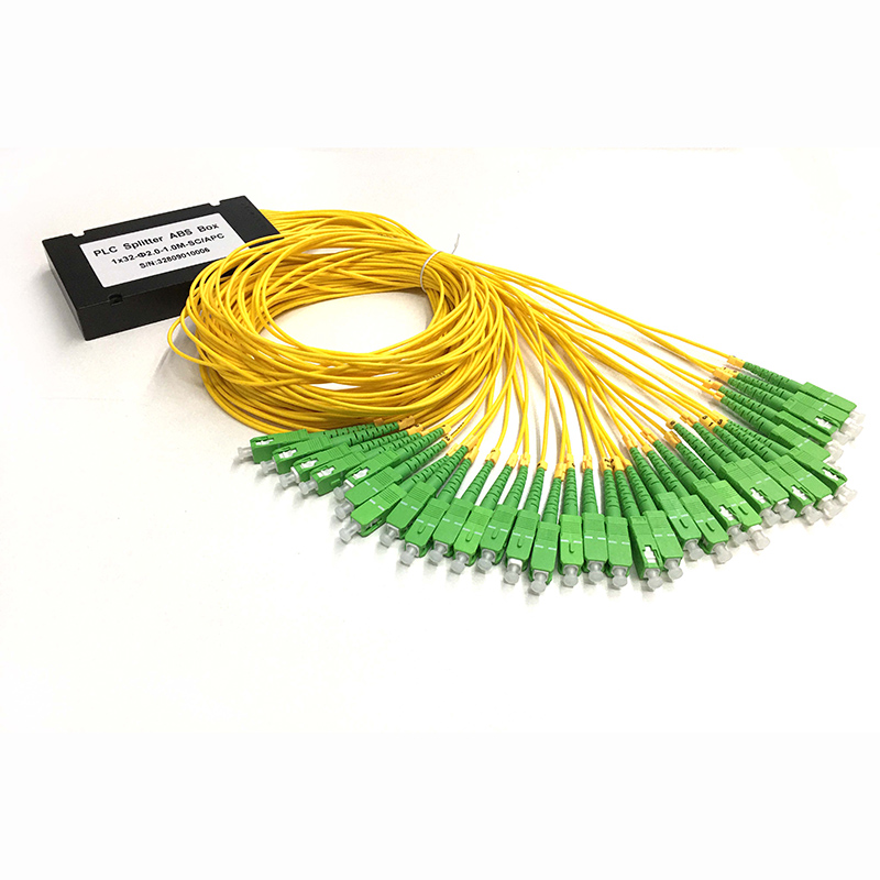 High-Quality 1*32 1x21 1:32 ABS box type PLC splitter Factory, Products