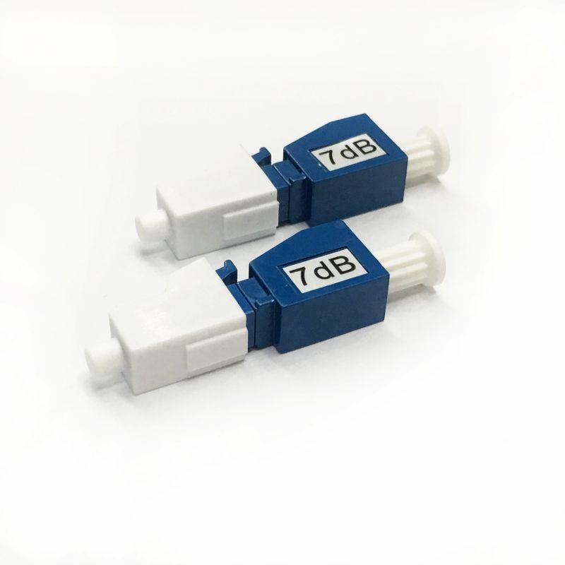 OEM LC/UPC Male To Female 7dB Fixed Type  Fiber Optic Attenuator Manufacturers, Factories