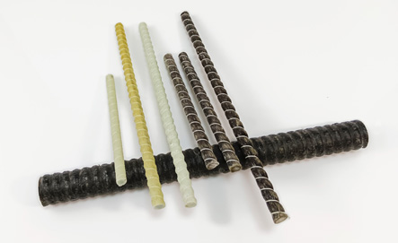 Basalt fiber rebar for concrete reinforcement in construction