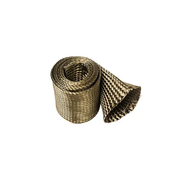 Custom High Temperature Heat Resistant Fireproof Basalt Fiber Braided Sleeve Products, Suppliers