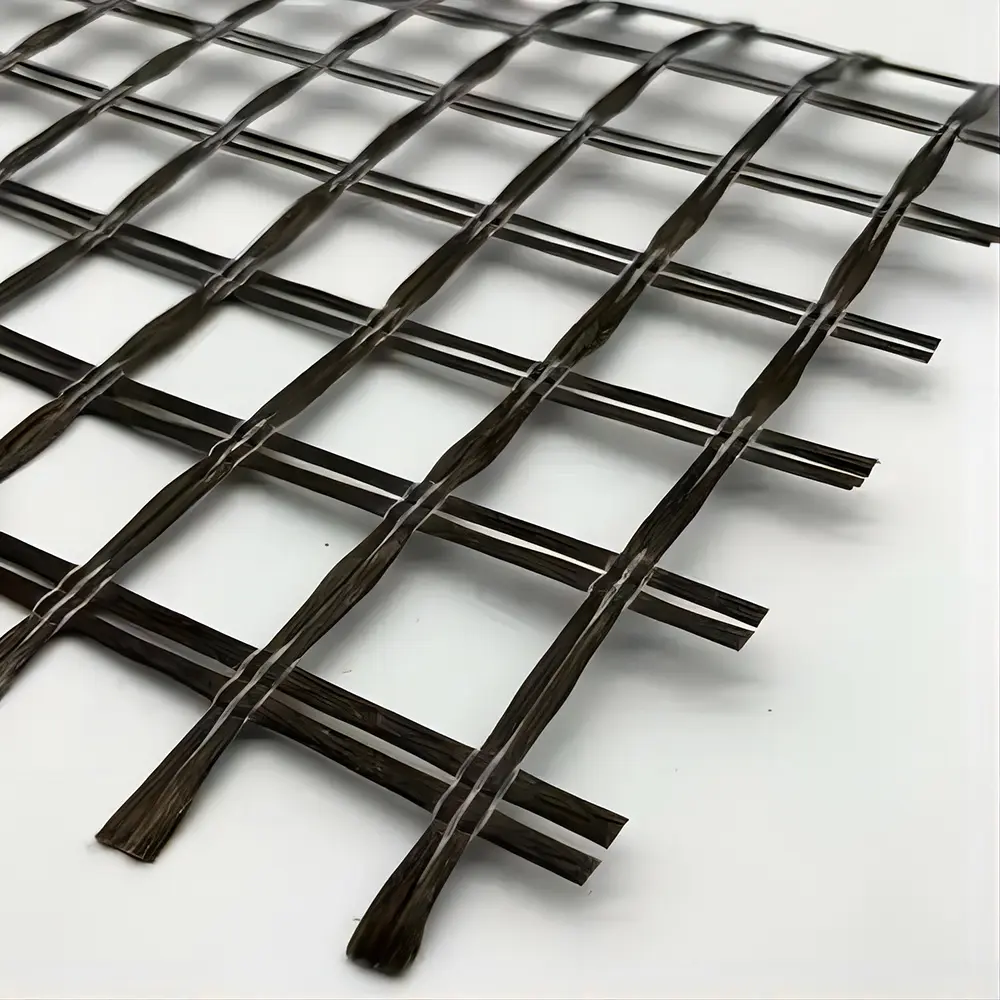 Wholesale High Strength Basalt Fiber Geogrid Mesh For Road Reinforcement Construction Manufacturer, Supplier