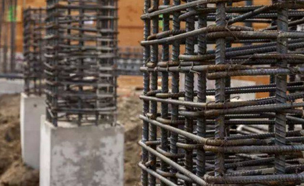 Basalt fiber rebar bundle showing high strength properties
