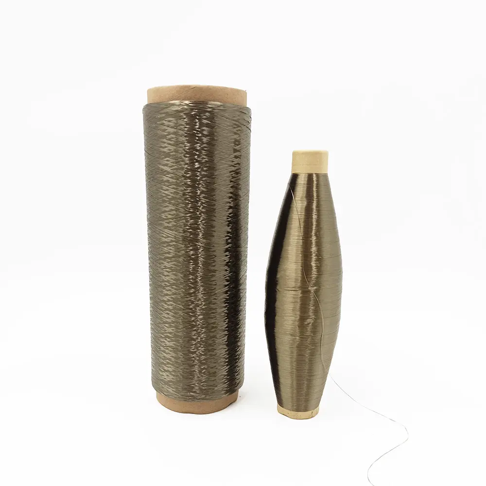 Custom High Strength Basalt Fiber Twisted Yarn for Industrial Weaving and High Temperature Sewing Products, Factories