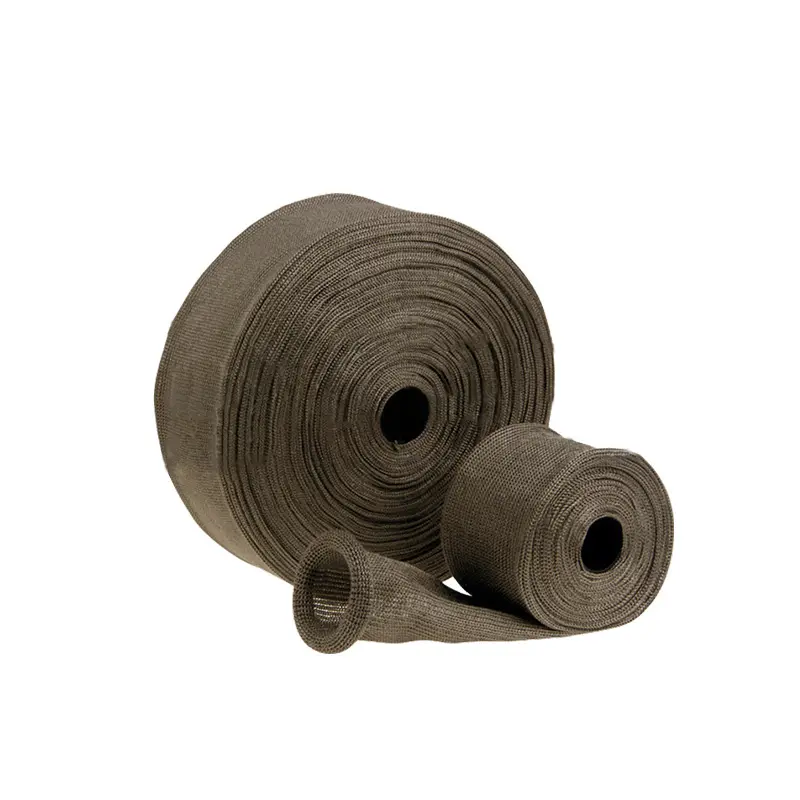 Wholesale High Temperature Wire Protector Braided Basalt Heat Insulation Sleeve Product, Factory