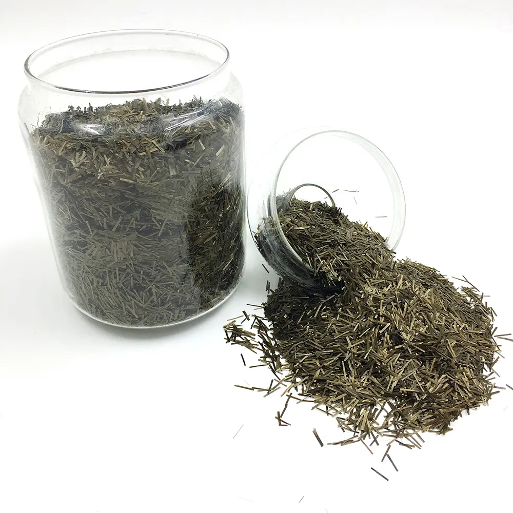 Wholesale Alkali Resistance Basalt Short Cut Fiber Basalt Chopped Strands for Constructional Reinforcement Products, Manufacturer