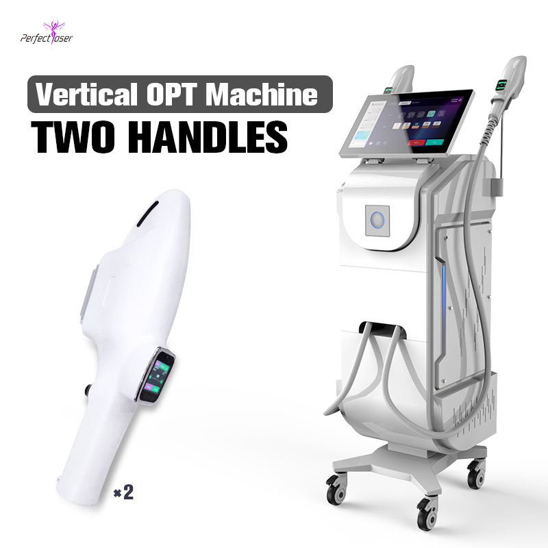 Time-Efficient IPL Hair Removal Device with Ice Cooling for Redness Reduction Face Lifting Opt Machine Beauty