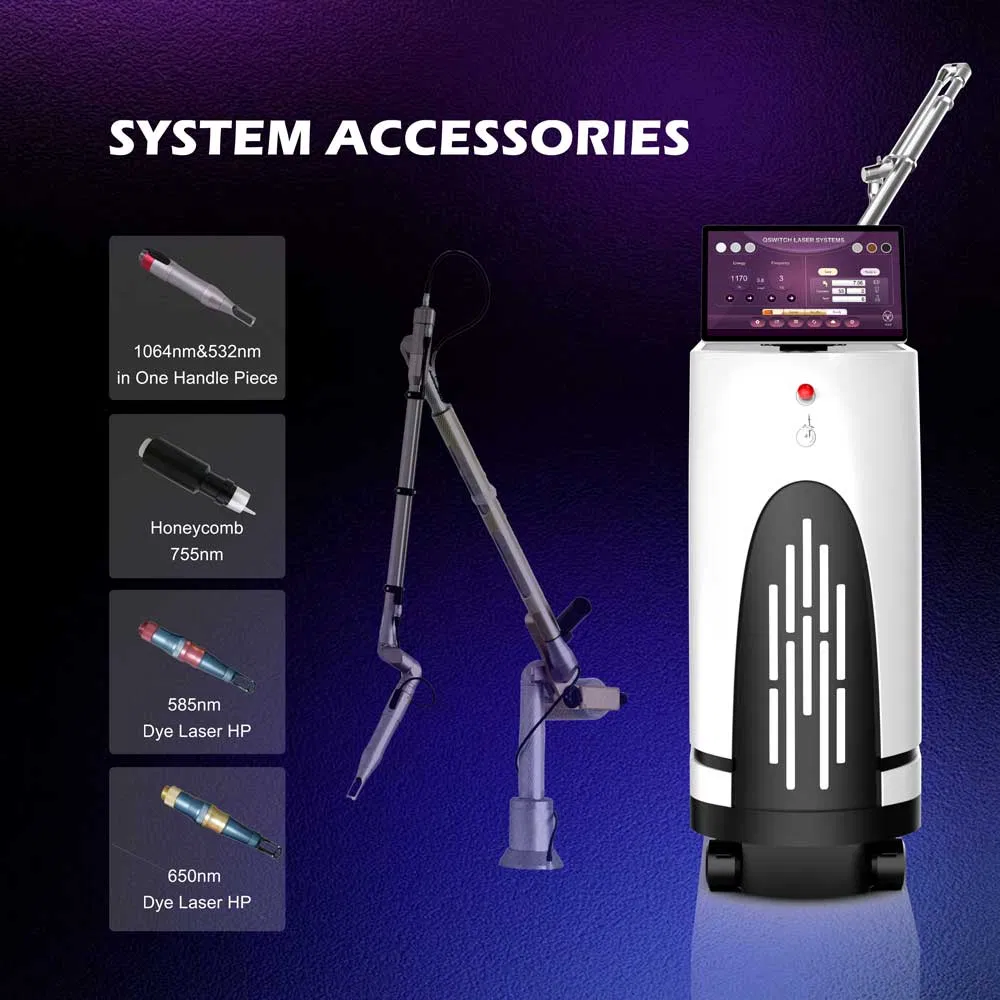 2026 Best Quality Double Rod Picosecond Laser Tattoo Removal Machine