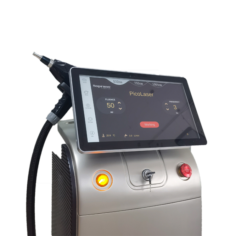 Medical Equipment Produtos Populares 2-in-1 ND YAG Pigmentation Removal Laser Beauty Salon Equipment Produtos De Beleza Hair Removal Tattoo Removal Machine