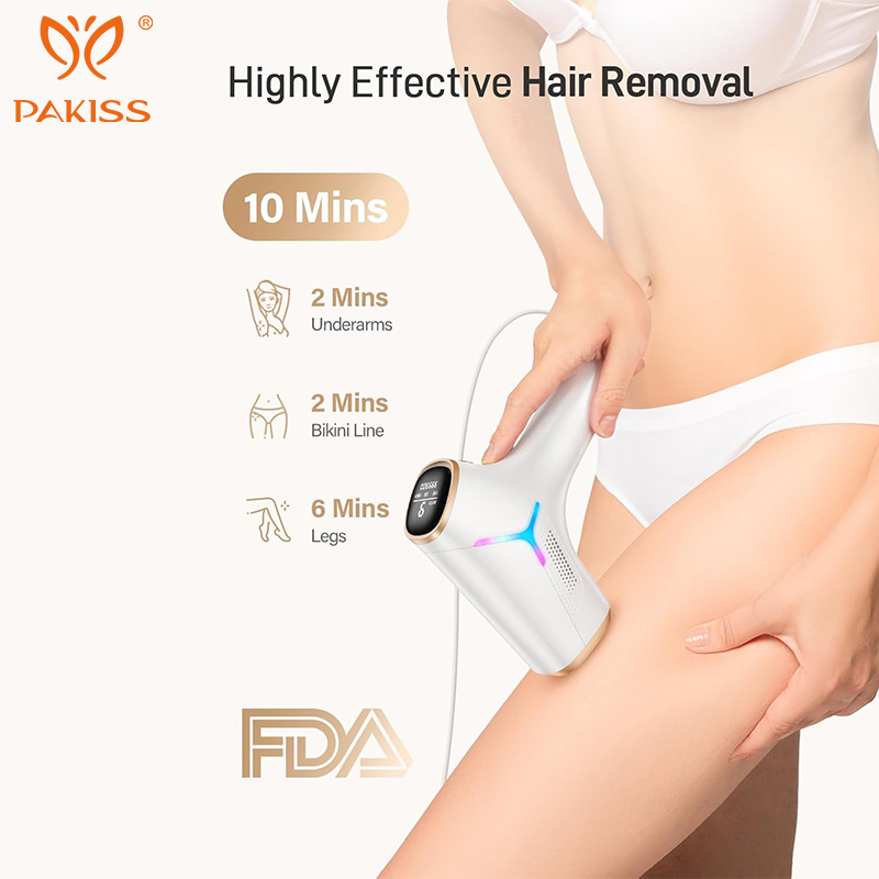 Pakiss Painless IPL Hair Removal Device Machine for Whole Body