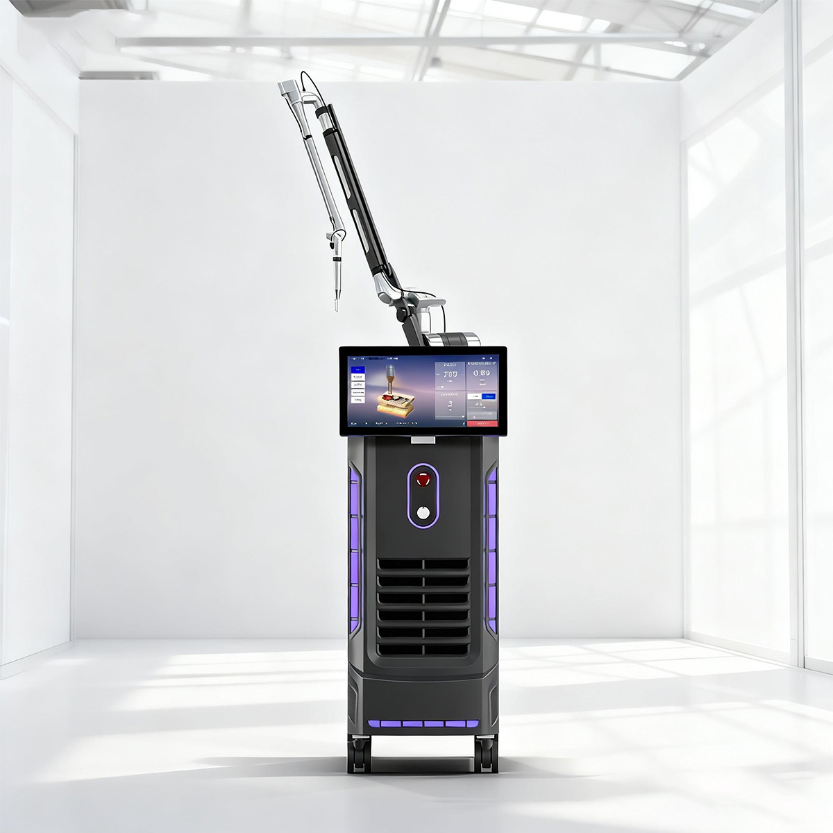 Lefis Newest Design 1-10Hz Adjustable Picosecond Q-Switch Nd Yag Laser Tattoo Removal Equipment for Clinic