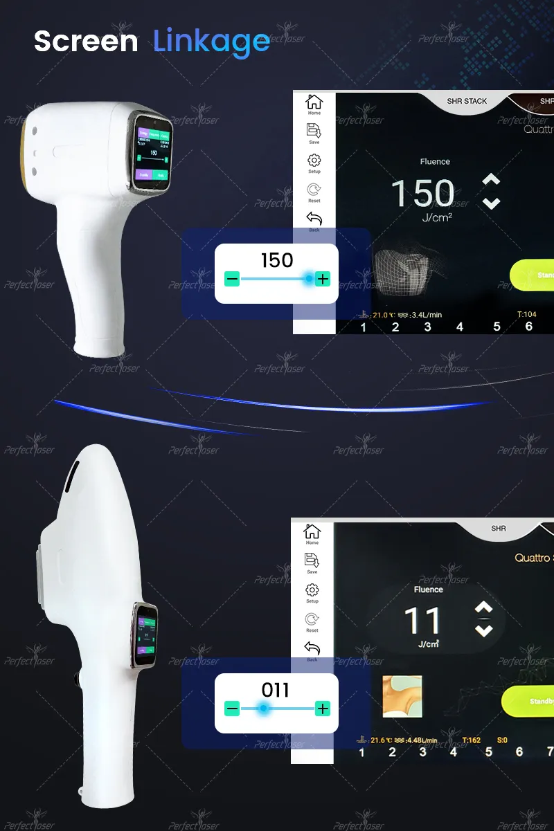 IPL Laser Hair Removal Fast Skin Rejuvenation Customizable Device