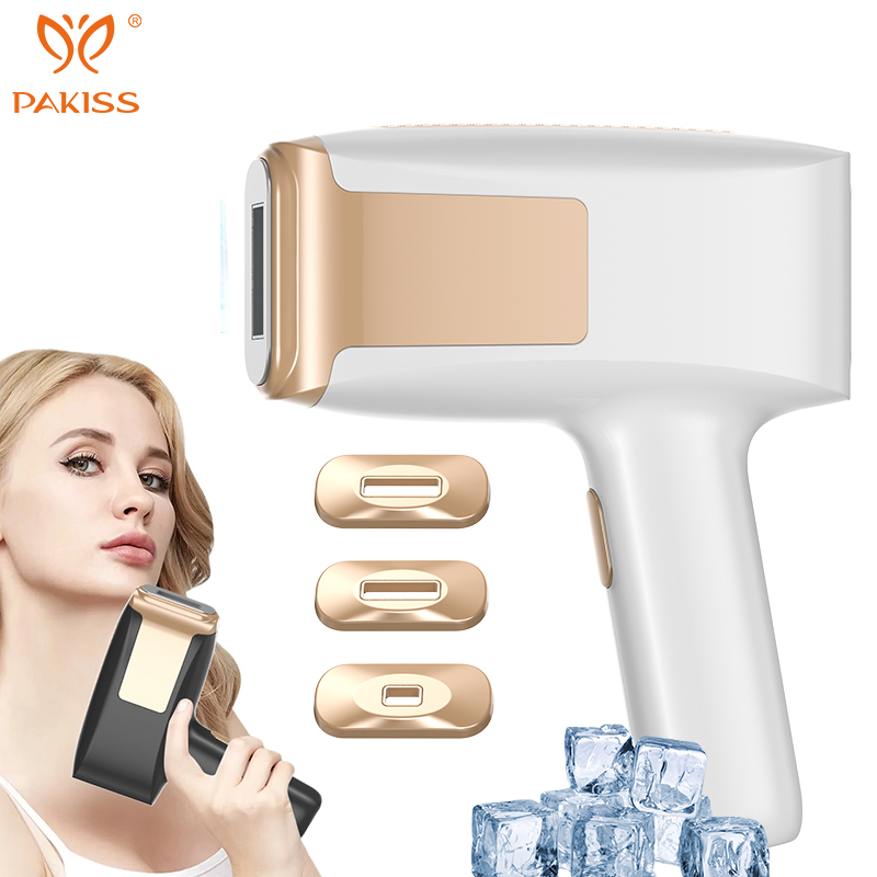 Hot Sale Home Beauty Device for Laser IPL Hair Removal with 3 Replacement Heads
