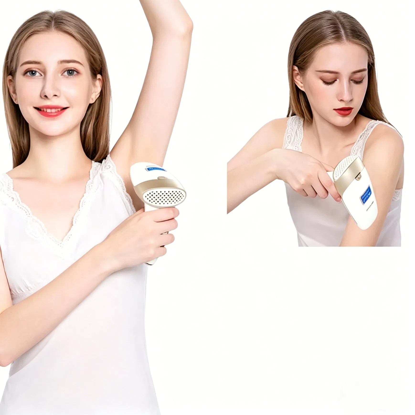 Portable Painless LED Device Ice Cooling Home Use IPL Hair Removal Machine