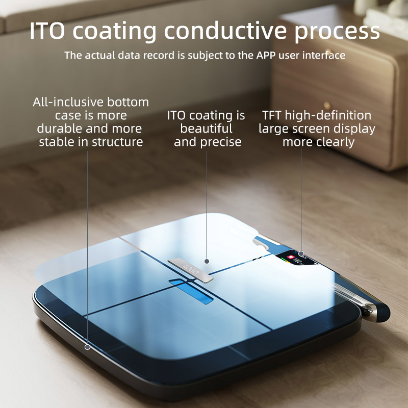 Unique 8 Electrodes Body Composition Scale Medical Scale Weight With APP Free SDK Wifi And Bluetooth Body Fat Scale