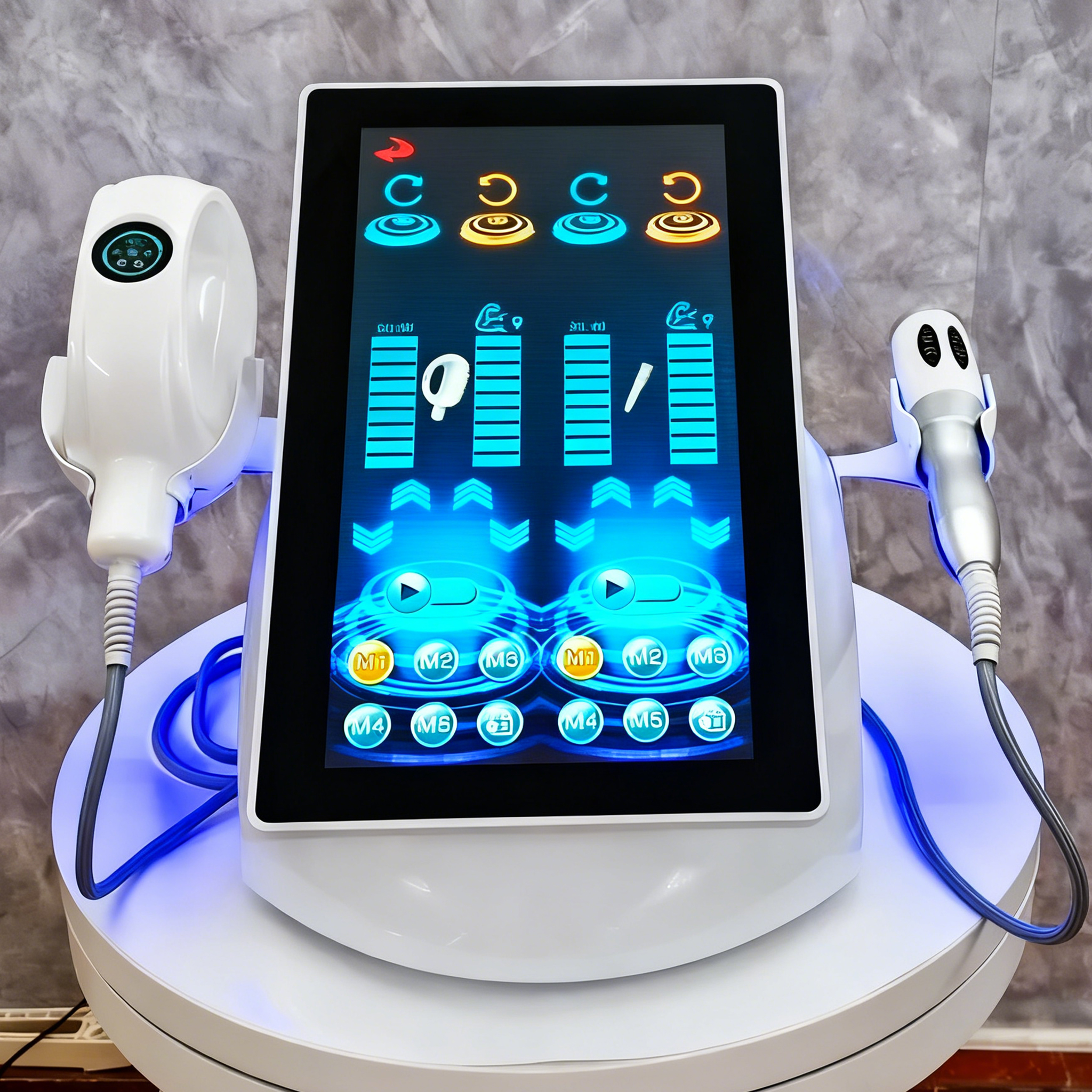 360 Inner Roller Anti Cellulite Massage Machine Muscle Massage Roller Face Lift Wrinkle Removal Roller Beauty Device