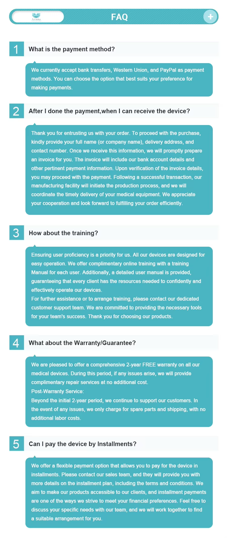 FAQ Demonstration 1
