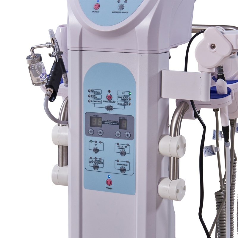 9 in 1 Multifunctional H2O2 Water Oxygen Face Cleaning Pigmentation Removal Skin Tightening Lifting Machine