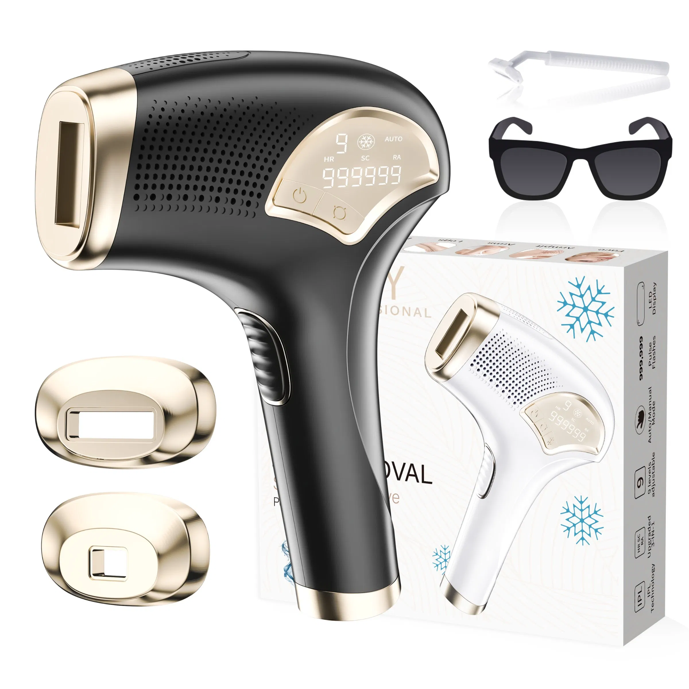 Advanced IPL Laser Hair Removal Device Permanent Hair Reduction Instrument for Home