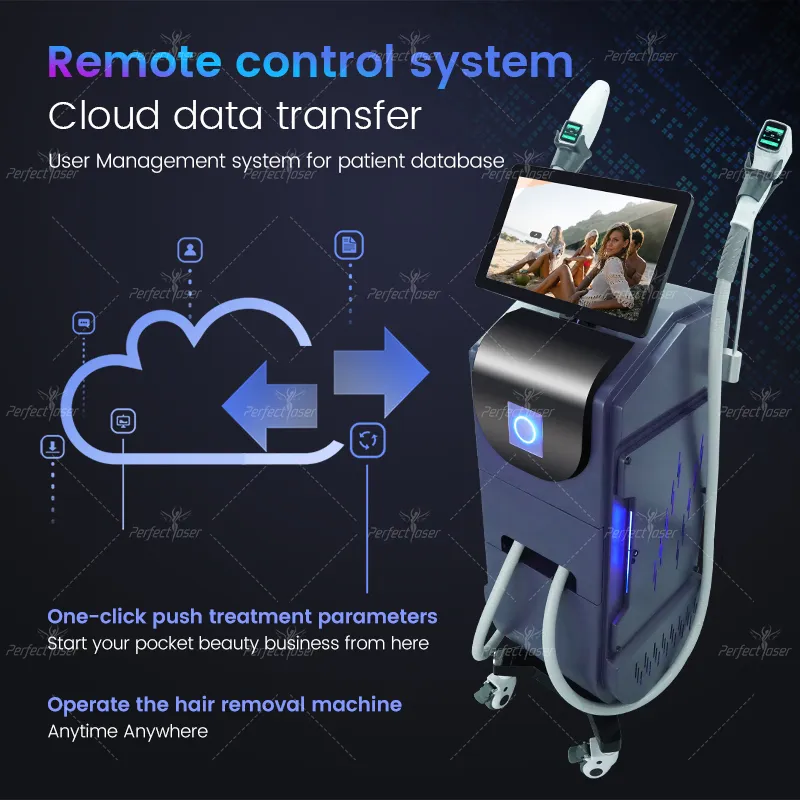 IPL Laser Hair Removal Fast Skin Rejuvenation Customizable Device