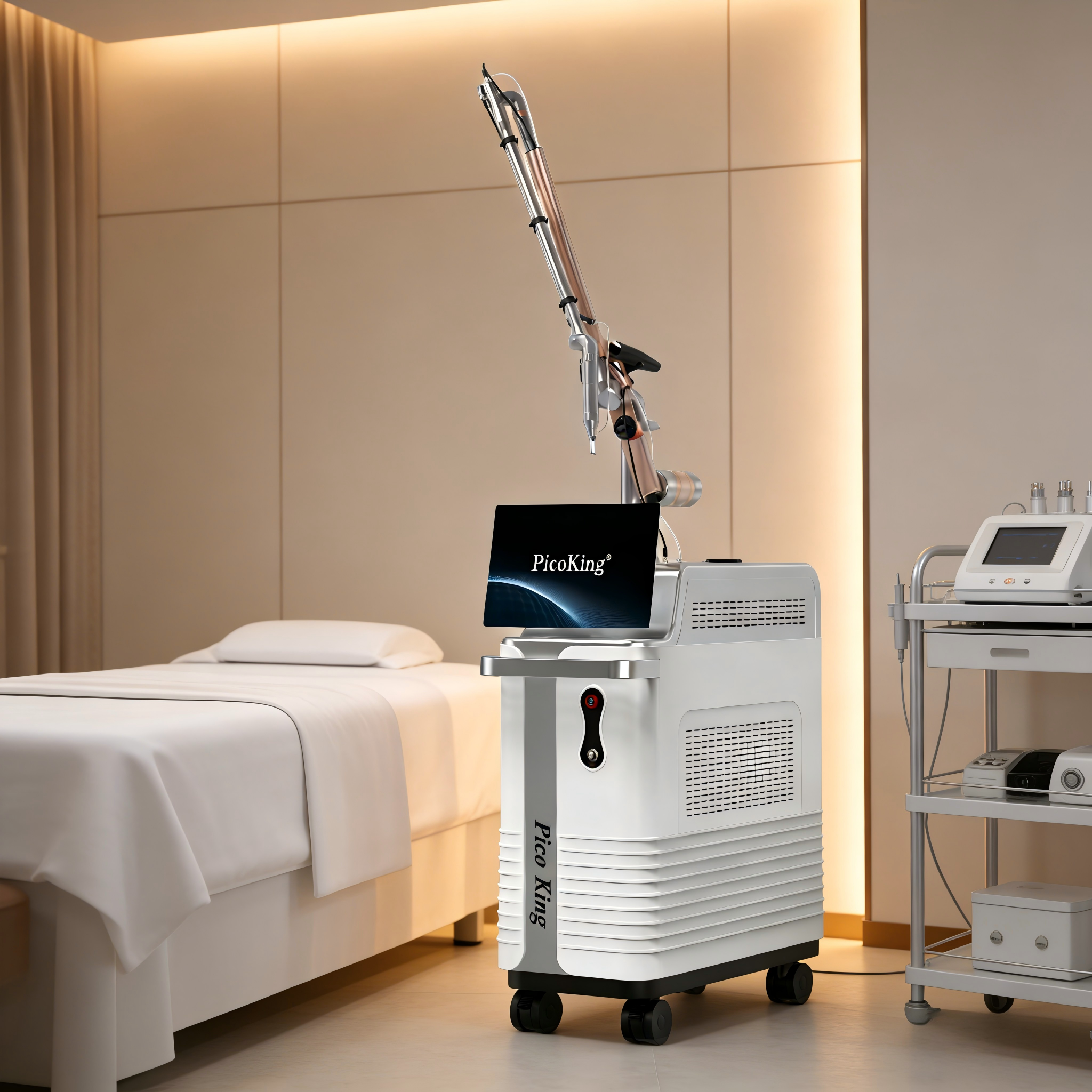 Pico Laser 450Ps Picosecond Q Switched Nd Yag Laser 1064Nm 532Nm 755Nm Tattoo Removal Picosecond Laser Machine
