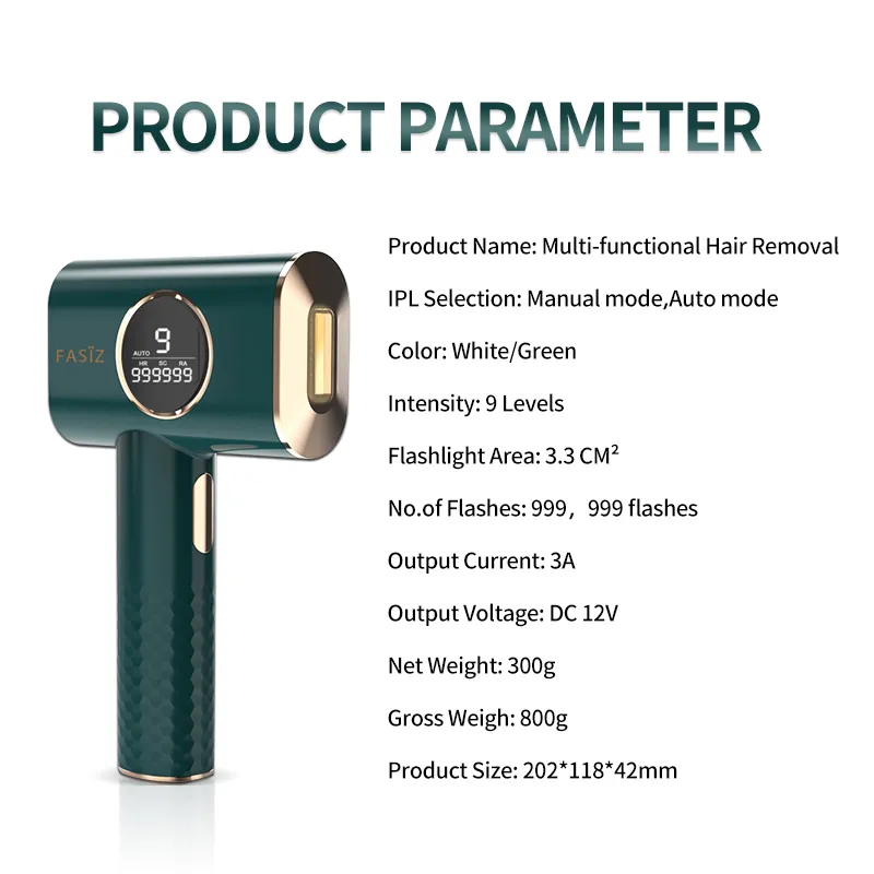 IPL Hair Removal Pack Content