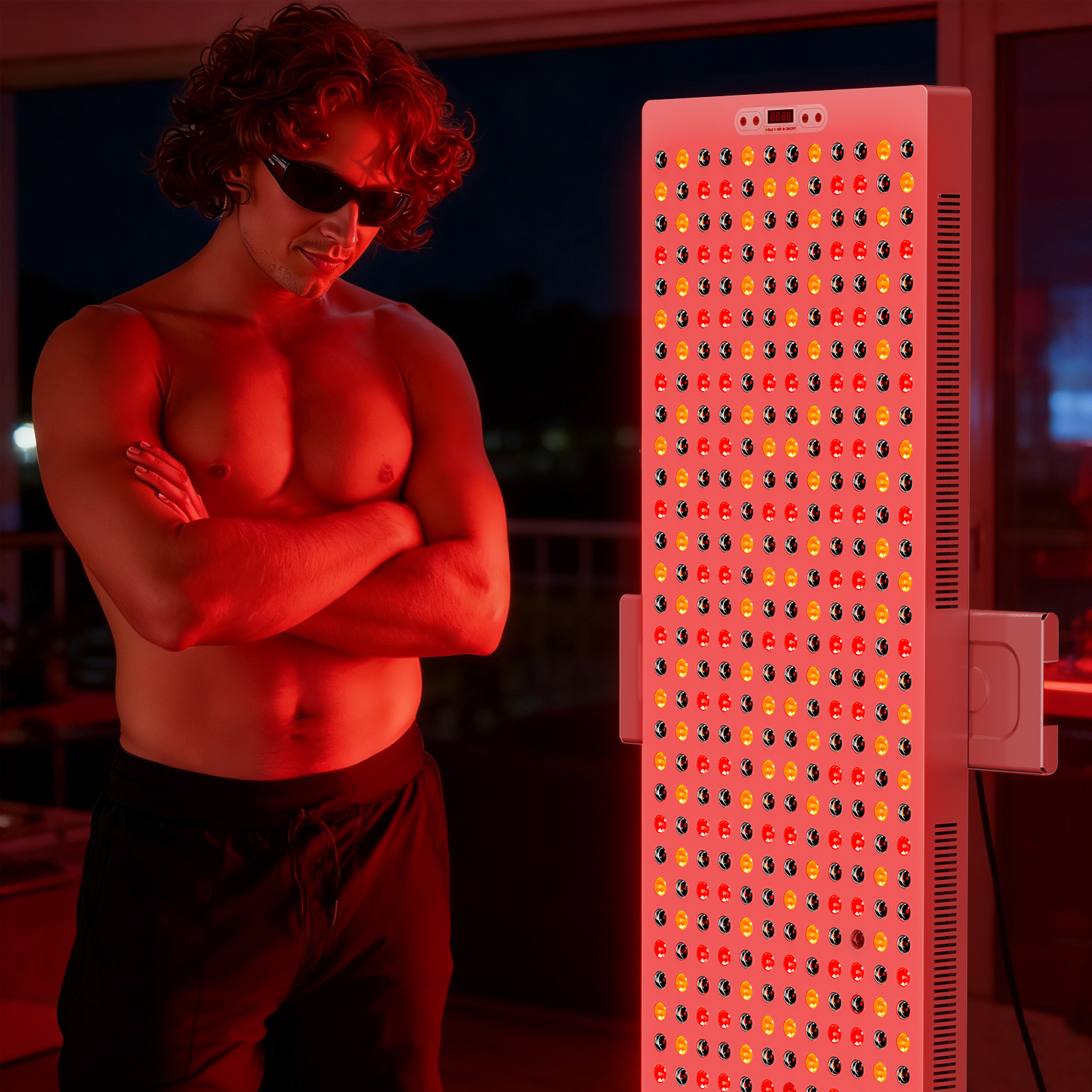 OEM /ODM 2160W Red Light Therapy Panel 630nm 660nm 810nm 830nm 850nm Infrared Therapy Light Device