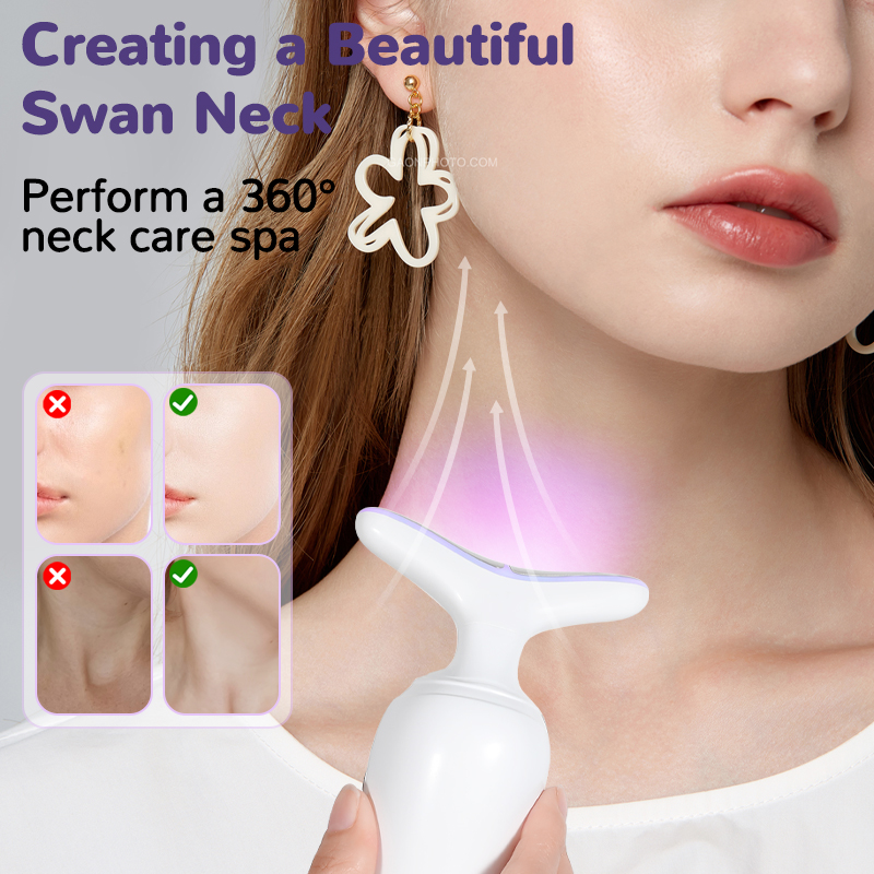Facial Lifting Massager Anti-Wrinkle Neck Beauty Microcurrent Tightening Handheld USB Powered Multiple Modes Home Beauty Device