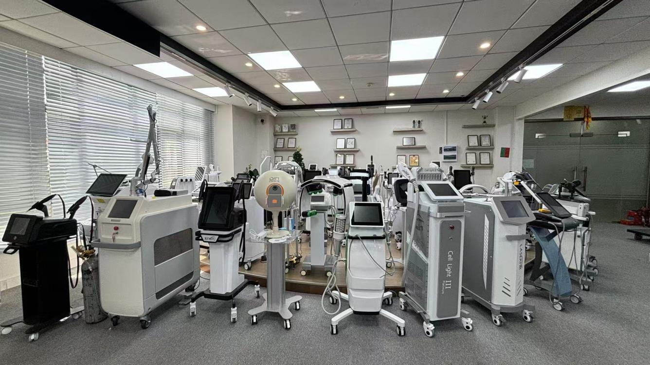 Quality control and inspection of aesthetic medical devices