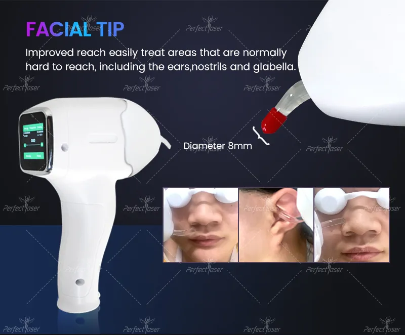 IPL Laser Hair Removal Fast Skin Rejuvenation Customizable Device