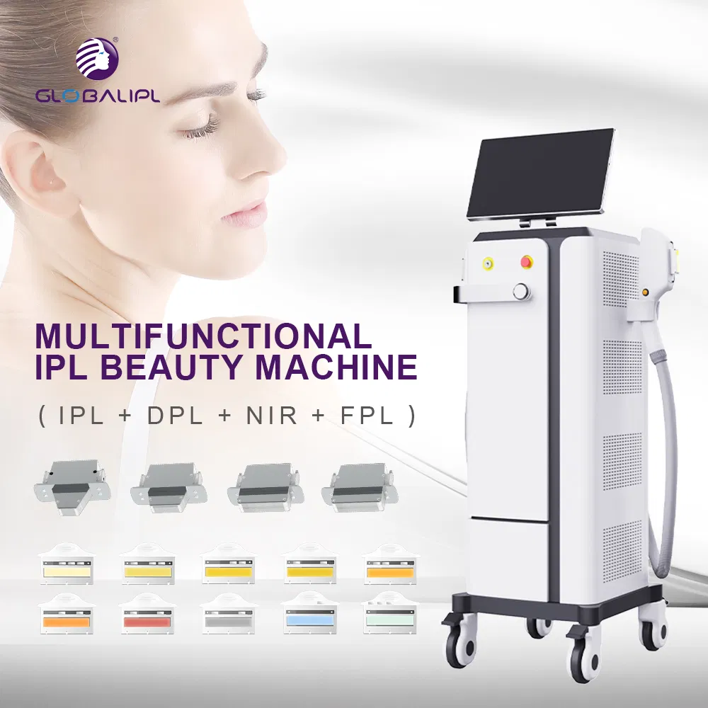 Permanent Hair Removal Machine Beijing IPL Painless Whole Body Depilation Skin Rejuvenation Anti Spot Beauty Salon Device