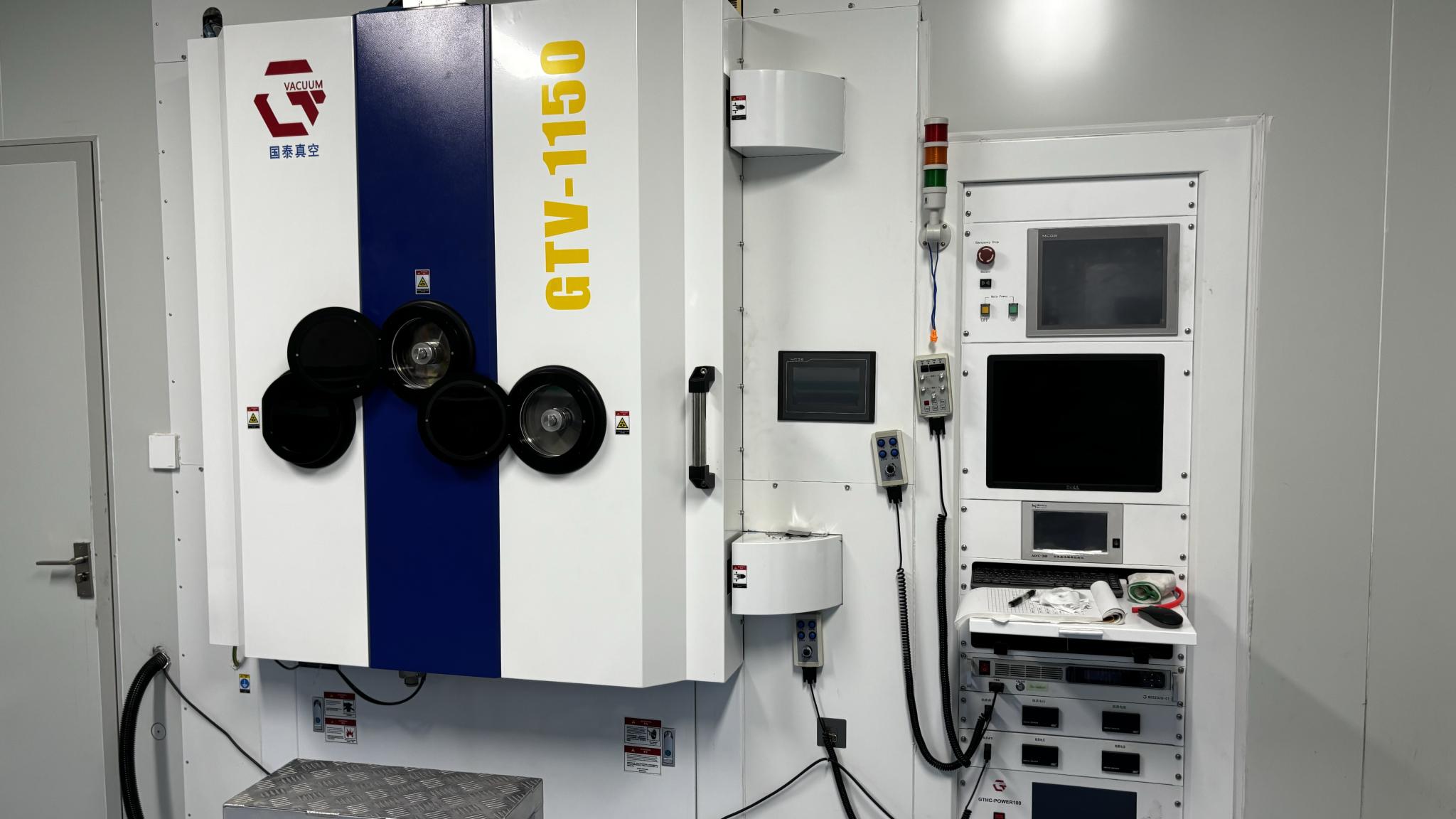 Coating machine 2 in FiddlLink R&D and advanced manufacturing facility