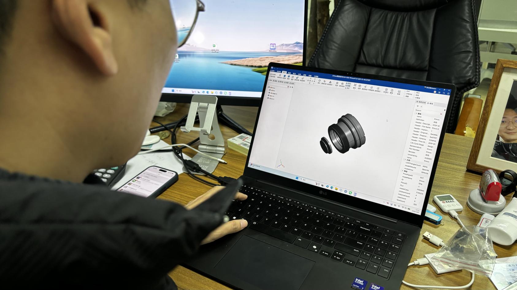 FiddlLink engineering design and R&D workspace for optical transceiver development